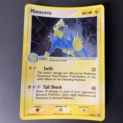 Pokemon Manectric 7/106 EX Emerald Holo Rare - Image 1
