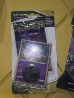 Pokemon Sword & Shield Evolving Skies Booster Pack Galarian Slowpoke 2 packs - Image 3