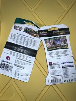 Pokemon Sword & Shield Evolving Skies Booster Pack Galarian Slowpoke 2 packs - Image 4