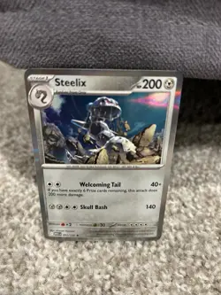 Steelix 093/132 Me01: Mega Evolution Holo Pokemon TCG - Image 1