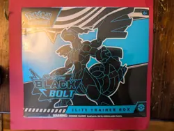 Pokemon TCG Black Bolt Elite Trainer Box ETB New and Sealed - Image 1