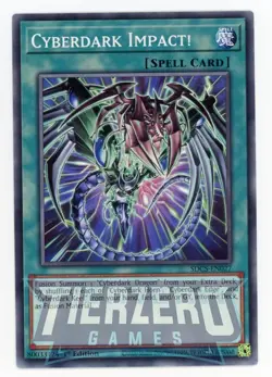 Yugioh Cyberdark Impact SDCS-EN027 Common 1st Edition Near Mint - Image 1