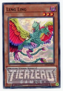 Yugioh Leng Ling SDCS-EN018 Common 1st Edition Near Mint - Image 1
