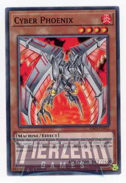 Yugioh Cyber Phoenix SDCS-EN012 Common 1st Edition Near Mint - Image 1