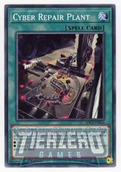 Yugioh Cyber Repair Plant SDCS-EN024 Common 1st Edition Near Mint - Image 1