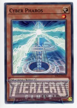 Yugioh Cyber Pharos SDCS-EN010 Common 1st Edition Near Mint - Image 1
