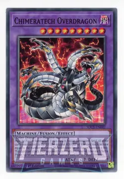 Yugioh Chimeratech Overdragon SDCS-EN042 Common 1st Edition Near Mint - Image 1