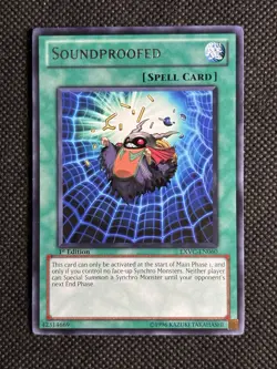 YuGiOh! - Soundproofed EXVC-EN060 Rare 1st Edition Near Mint Extreme Victory - Image 1