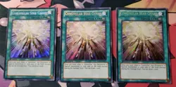 Yugioh! 3x Constellar Star Chart - HA07-EN027 - Secret Rare - 1st Edition - VLP - Image 1