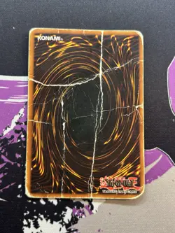 Yugioh Gaia the Dragon Champion LOB-125 Secret Rare DMG ULTRA RARE NAME ERROR - Image 2