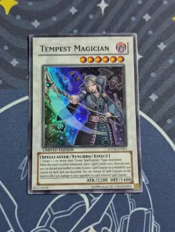 Tempest Magician - SOVR-ENSE1 - Super Rare (NM) - Yugioh - Image 1