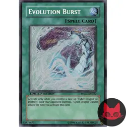 Yugioh Evolution Burst HA01-EN030 Secret Rare Limited Edition NM - Image 1