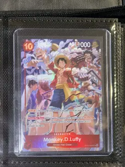 One Piece Day Dallas 2025 Monkey D. Luffy Promo English NM - Image 1