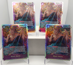 Black Maria Playset - OP08-074 x4 - PRB02 Reprint - One Piece TCG - English - Image 1