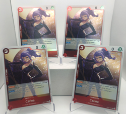 Carina Playset - OP07-005 x4 - 500 Years in the Future - One Piece TCG - Image 1