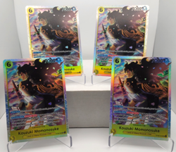 Kouzuki Momonosuke Playset - ST28-004 x4 - Starter Deck 28 - One Piece TCG - Image 1