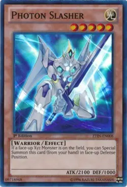 Photon Slasher - ZTIN-EN008 - Super Rare - 1st Edition Near Mint Yugioh Card - Image 1