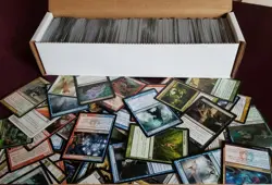 MTG Bulk Collection 500 Unsorted Magic The Gathering Cards C/UC - Image 1