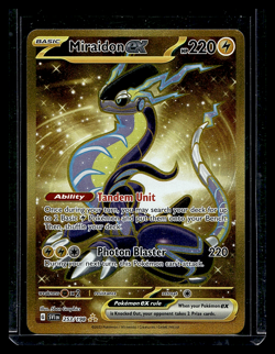 2023 MIRAIDON EX - 253/198 - POKEMON SCARLET VIOLET BASE SECRET RARE CARD NM - Image 1