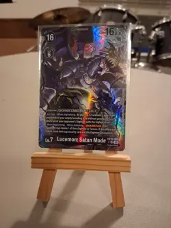 Digimon Card Game Lucemon: Satan Mode EX10-060 SR Alternate Art NM - Image 1