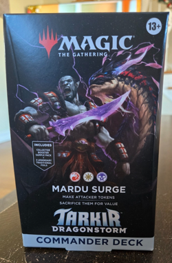 NEW Magic The Gathering MTG Dragonstorm Commander Deck Cards "MARDU SURGE" - Image 1