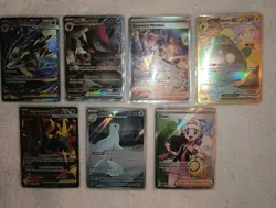 Pokemon S/V Secret Rare (7) Card Lot. Alt. Art, Special Illustration,ME01+02+JTG - Image 2