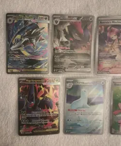 Pokemon S/V Secret Rare (7) Card Lot. Alt. Art, Special Illustration,ME01+02+JTG - Image 3