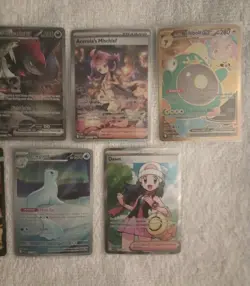 Pokemon S/V Secret Rare (7) Card Lot. Alt. Art, Special Illustration,ME01+02+JTG - Image 4