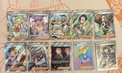 pokemon full art trainer cards lot - Image 1