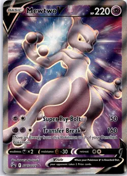 Mewtwo V - Promo SWSH: Sword & Shield Promo Cards SWSH229 NM - Image 1