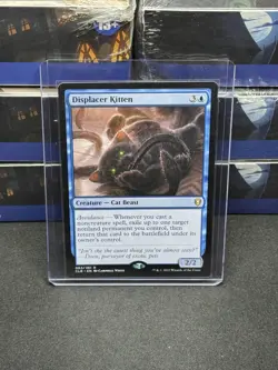 Displacer Kitten MTG Commander Legends Battle for Baldur's Gate NM Unplayed # 63 - Image 3