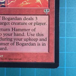 Hammer of Bogardan Mirage MTG-Unplayed Near Mint-Vintage - Magic the Gathering - Image 5
