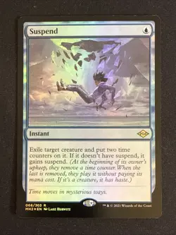 1x Foil Suspend (680 Modern Horizons 2 LP MTG Magic the Gathering x1 MKE - Image 1