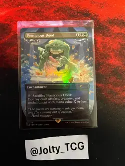 Pernicious Deed (Rainbow Foil) Secret Lair Drop Foil #1777 - Image 1