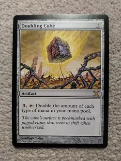 MTG - TENTH EDITION -- DOUBLING CUBE - EX+ - See Photos - Image 1