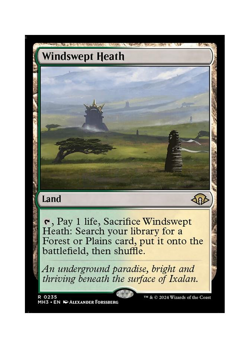 Magic the Gathering MTG MH3 Windswept Heath 235 Regular Near Mint - Image 1