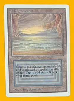 MTG UNDERGROUND SEA Unlimited (OldManMTG 013-255) - Image 1
