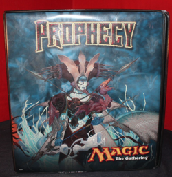 Magic The Gathering (MTG) Prophecy Ultra Pro 3-ring binder (2000) - Image 1