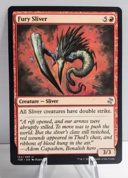 1 x Fury Sliver MTG Time Spiral Remastered NM-M Magic The Gathering - Image 1