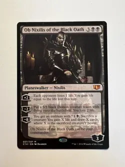 Ob Nixilis of the Black Oath - MTG Commander 2014 - NM - Image 1