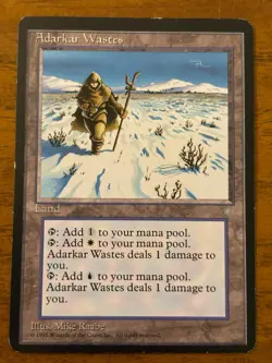 Adarkar Wastes - MTG - 1995 - Image 1