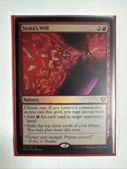 Jeska's Will Commander Legends Foil - Image 1