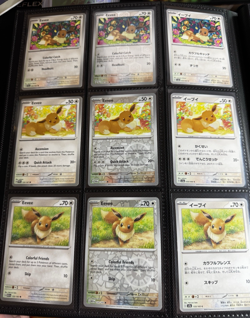 Pokemon Binder Collection Eevee And Eeveelutions Plus Others - Image 2