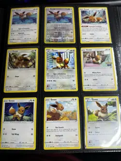Pokemon Binder Collection Eevee And Eeveelutions Plus Others - Image 3