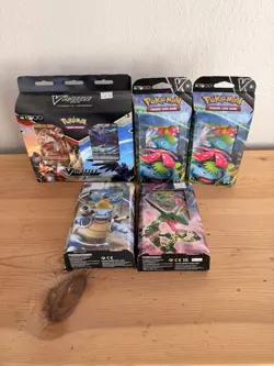 Pokemon Starter Deck Battle Deck Lot Venusaur Rayquaza Blastoise - Image 1