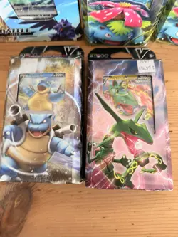 Pokemon Starter Deck Battle Deck Lot Venusaur Rayquaza Blastoise - Image 2