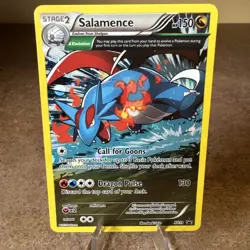 Salamence XY59 XY Full Art Black Star Promo Holo Pokemon Card LP-NM - Image 1