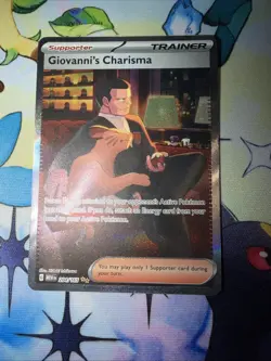 Pokemon Giovanni's Charisma 204/165 Scarlet & Violet 151 Holo - Image 1