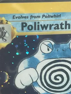 CGC 8.5 Poliwrath Holo 15/130 Pokemon 2000 Base Set 2 - Image 3