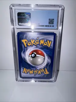 Pokemon Slab Gyarados Base Set 2 Holo 7/130 CGC 8.5 NM+ 2000 - Image 2